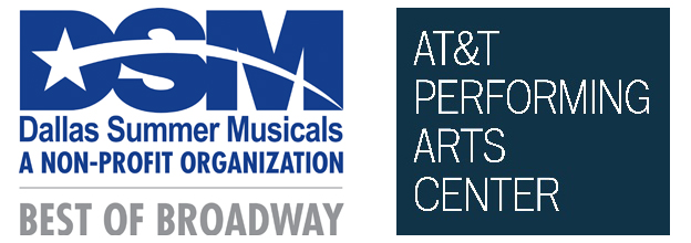 Dallas Summer Musicals Logo and AT&T Performing Arts Center Logo