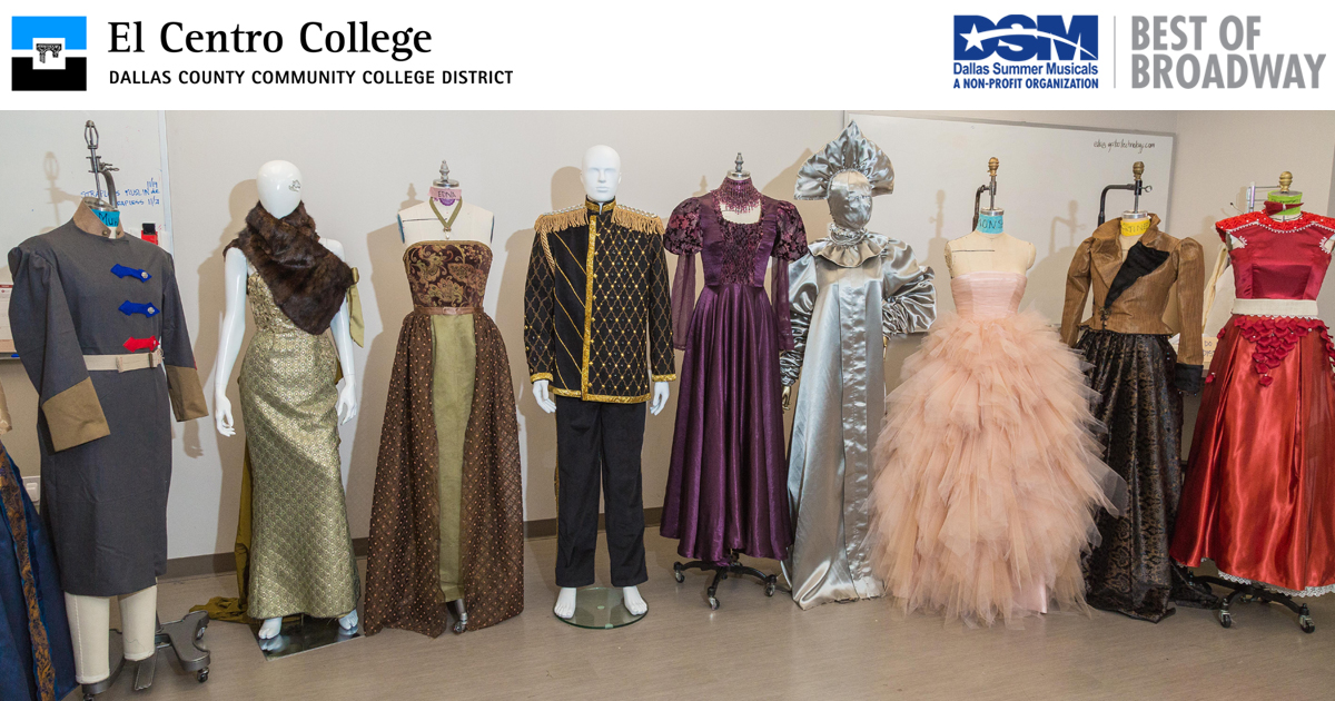 Garments Inspired by Anastasia, Designed by El Centro College Students